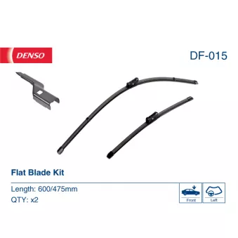 Kit balais d'essuie-glace DENSO DF-015