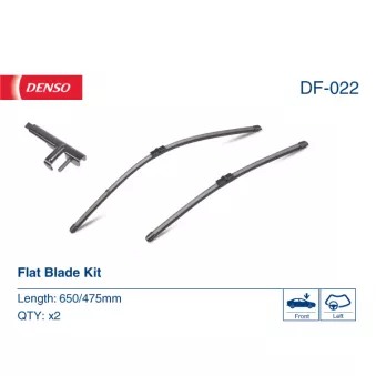 Kit balais d'essuie-glace DENSO DF-022