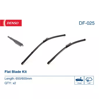 Kit balais d'essuie-glace DENSO DF-025