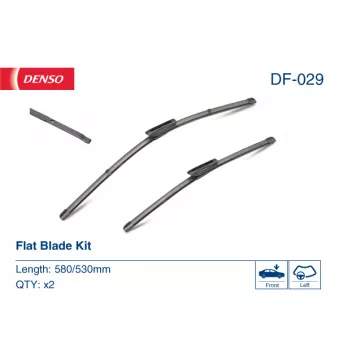 Kit balais d'essuie-glace DENSO DF-029