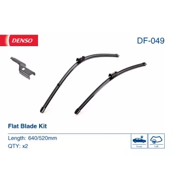 Kit balais d'essuie-glace DENSO DF-049