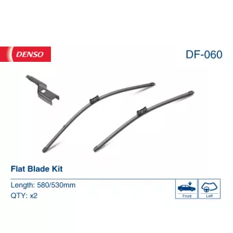 Kit balais d'essuie-glace DENSO DF-060
