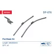 Kit balais d'essuie-glace DENSO DF-076 - Visuel 1