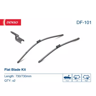 Kit balais d'essuie-glace DENSO DF-101