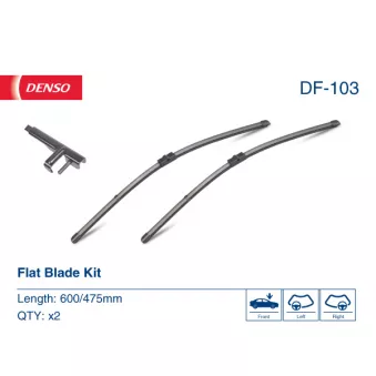 Kit balais d'essuie-glace DENSO DF-103