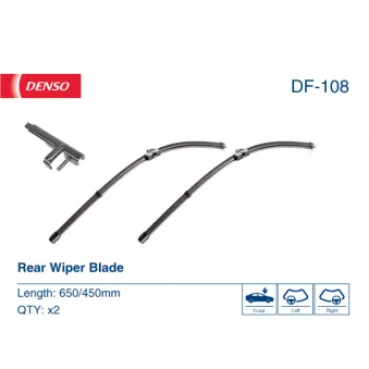 Kit balais d'essuie-glace DENSO DF-108