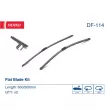 Kit balais d'essuie-glace DENSO DF-114 - Visuel 1