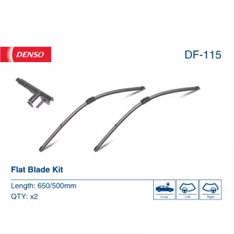Kit balais d'essuie-glace DENSO DF-115