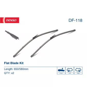 Kit balais d'essuie-glace DENSO DF-118