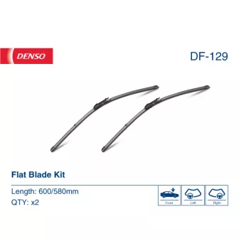 Kit balais d'essuie-glace DENSO DF-129