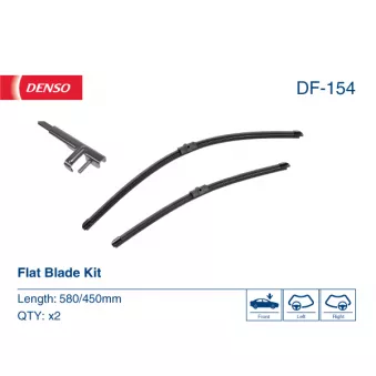 Kit balais d'essuie-glace DENSO DF-154