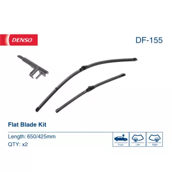 Kit balais d'essuie-glace DENSO DF-155