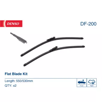 Kit balais d'essuie-glace DENSO DF-200