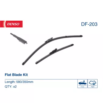 Kit balais d'essuie-glace DENSO DF-203