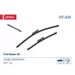 Kit balais d'essuie-glace DENSO DF-206 - Visuel 1