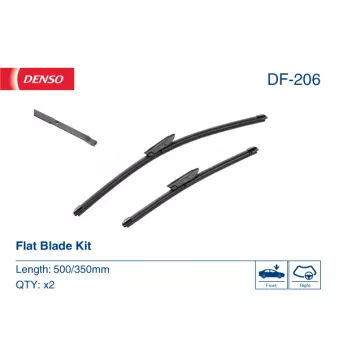Kit balais d'essuie-glace DENSO DF-206