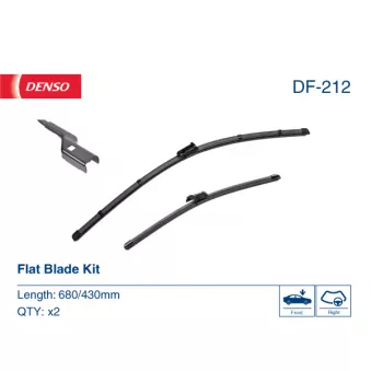Kit balais d'essuie-glace DENSO DF-212