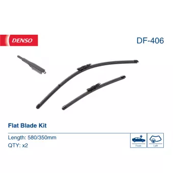 Kit balais d'essuie-glace DENSO DF-406