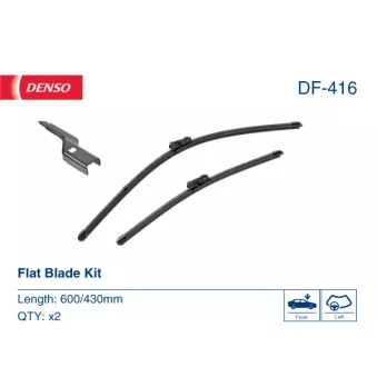 Kit balais d'essuie-glace DENSO DF-416