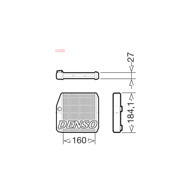 Système de chauffage DENSO DRR09076