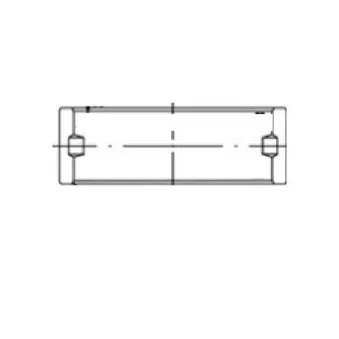 Coussinet de vilebrequin MAHLE 029 HL 21924 000