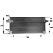 Condenseur, climatisation MAHLE AC 282 000P - Visuel 1