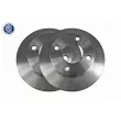 Jeu de 2 disques de frein arrière VAICO V10-40035 - Visuel 1