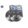 Jeu de 2 disques de frein arrière VAICO V10-40072 - Visuel 2