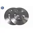 Jeu de 2 disques de frein arrière VAICO V10-40075 - Visuel 1