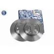 Jeu de 2 disques de frein arrière VAICO V10-40080 - Visuel 2