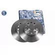 Jeu de 2 disques de frein arrière VAICO V10-40086 - Visuel 2
