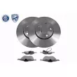 Kit de disques et plaquettes avant VAICO V10-5817 - Visuel 1