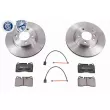 Kit de disques et plaquettes avant VAICO V10-5938 - Visuel 1