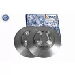 Disque de frein avant droit VAICO V10-80007 - Visuel 2