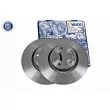 Jeu de 2 disques de frein avant VAICO V10-80088 - Visuel 2