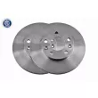 Jeu de 2 disques de frein avant VAICO V21-80002 - Visuel 1