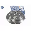 Jeu de 2 disques de frein arrière VAICO V22-40002 - Visuel 2