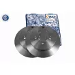 Jeu de 2 disques de frein arrière VAICO V22-40013 - Visuel 2