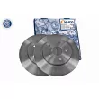 Jeu de 2 disques de frein arrière VAICO V25-40001 - Visuel 2