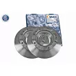 Jeu de 2 disques de frein arrière VAICO V25-40012 - Visuel 2