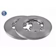 Jeu de 2 disques de frein arrière VAICO V25-40014 - Visuel 1
