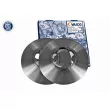 Jeu de 2 disques de frein avant VAICO V25-80014 - Visuel 2