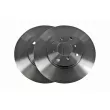 Jeu de 2 disques de frein avant VAICO V26-80007 - Visuel 1