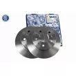 Jeu de 2 disques de frein arrière VAICO V30-40002 - Visuel 2