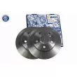 Jeu de 2 disques de frein arrière VAICO V30-40007 - Visuel 2