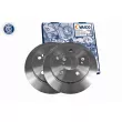 Jeu de 2 disques de frein arrière VAICO V30-40008 - Visuel 2
