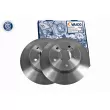 Jeu de 2 disques de frein arrière VAICO V30-40024 - Visuel 2