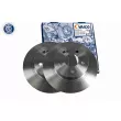 Jeu de 2 disques de frein arrière VAICO V30-40053 - Visuel 2