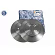 Jeu de 2 disques de frein avant VAICO V30-80041 - Visuel 2