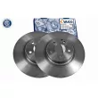 Jeu de 2 disques de frein avant VAICO V30-80070 - Visuel 2